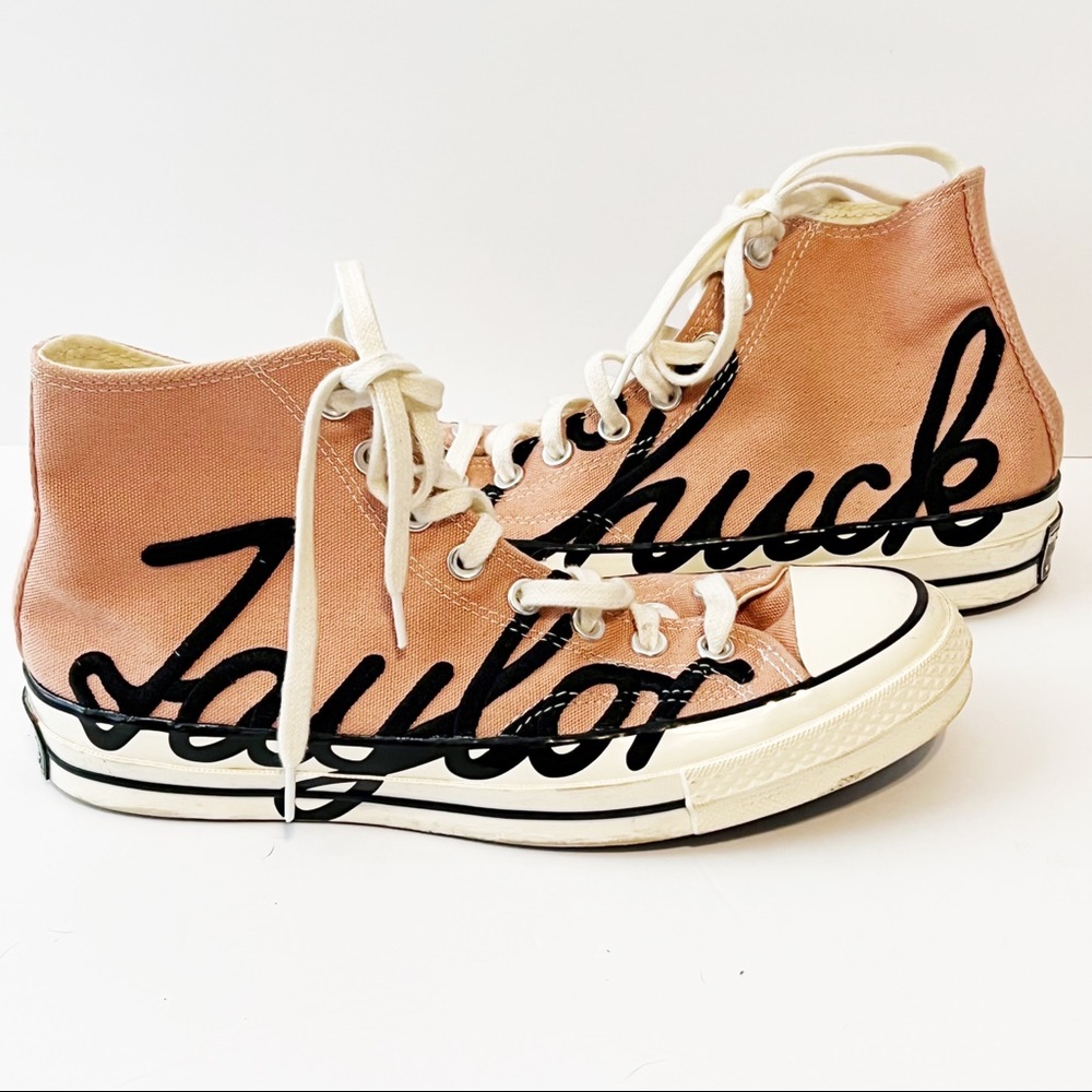 Converse Chuck Taylor Peach High-Top Sneakers